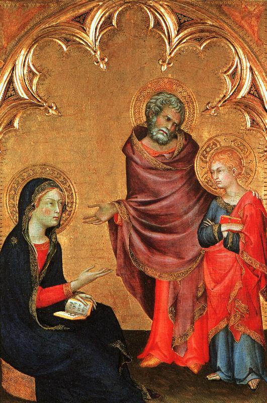 Simone Martini Christ Discovered in the Temple